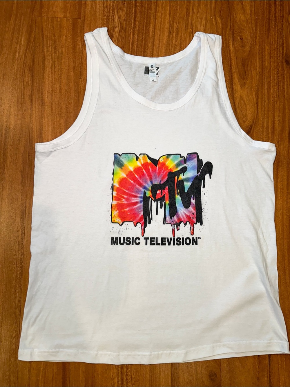 Men’s MTV Tie Dye Tank Top L